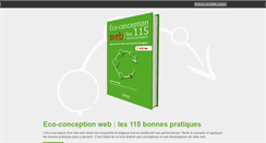 Desktop Screenshot of ecoconceptionweb.com
