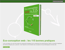 Tablet Screenshot of ecoconceptionweb.com